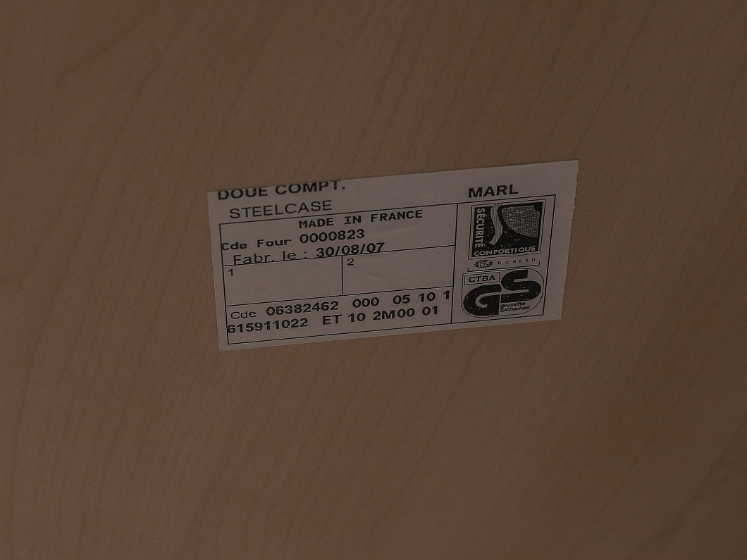 Стол для переговоров Steelcase ЛДСП Дуб Франция (СДПД3-241124)