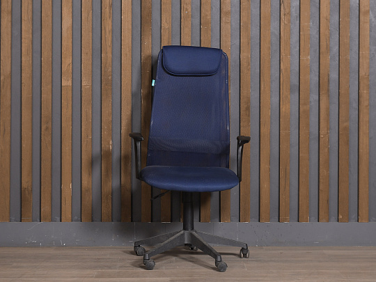 Кресло руководителя Metta Ткань Синий Россия