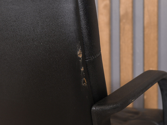 Кресло руководителя Искусственная кожа Чёрный