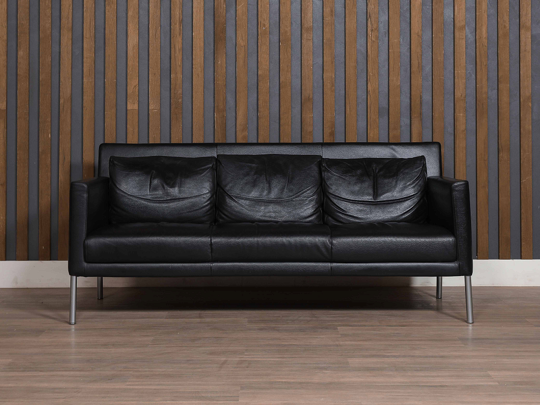 Диван Walter Knoll Jason 391 Кожа Чёрный Германия (ДЧ1-240125)