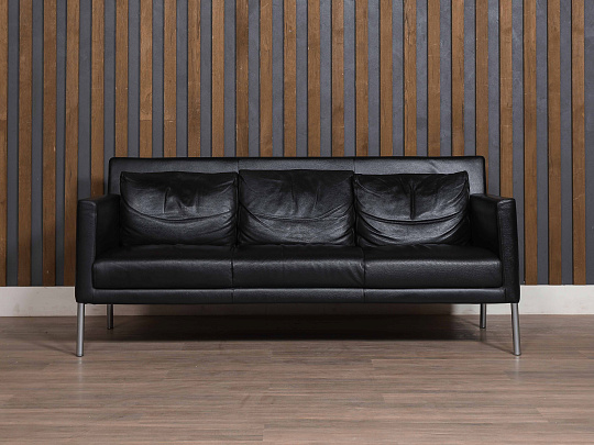 Диван Walter Knoll Jason 391 Кожа Чёрный Германия