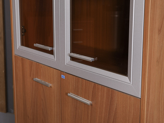 Шкаф для документов МДФ Орех