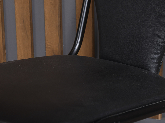 Офисный стул Искусственная кожа Чёрный