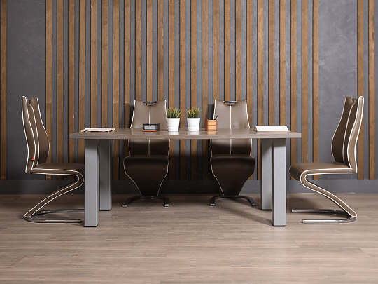 Стол для переговоров ЛДСП Ясень шимо