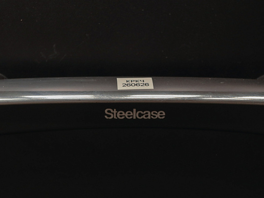 Кресло руководителя Steelcase Leap V2 Кожа Чёрный Франция
