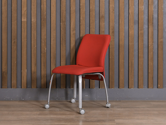 Офисный стул Narbutas Ткань Красный Литва