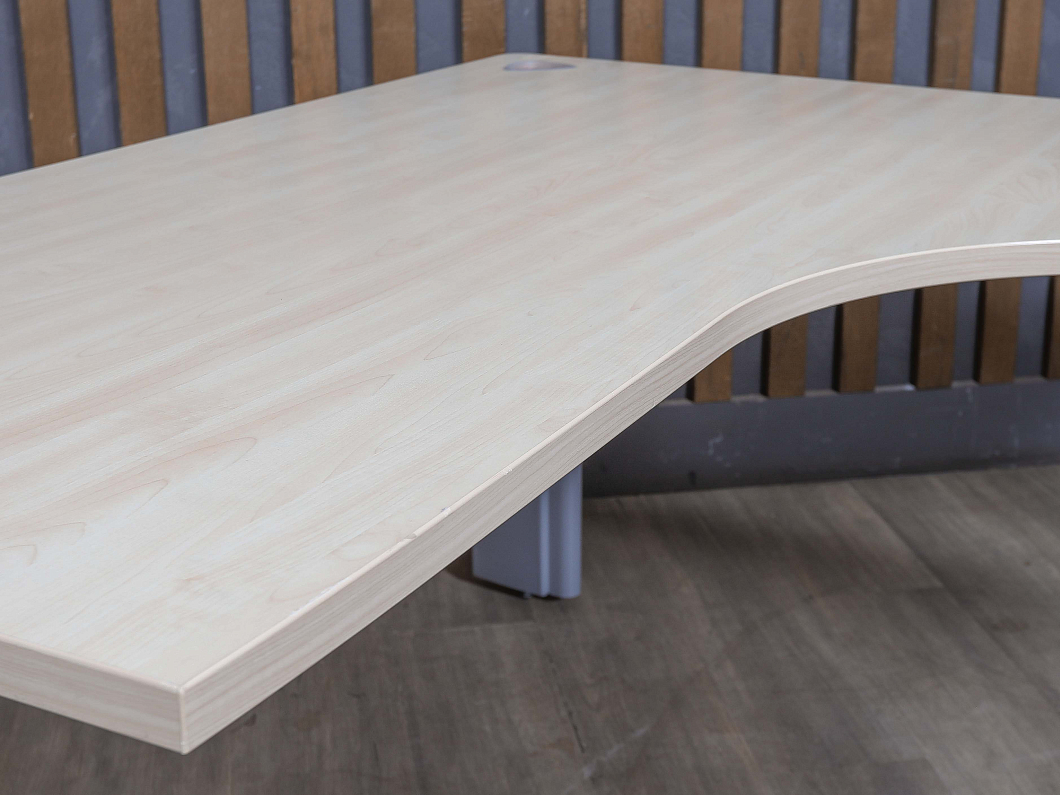 Стол угловой Steelcase ЛДСП Дуб Франция (СЭД-241124)