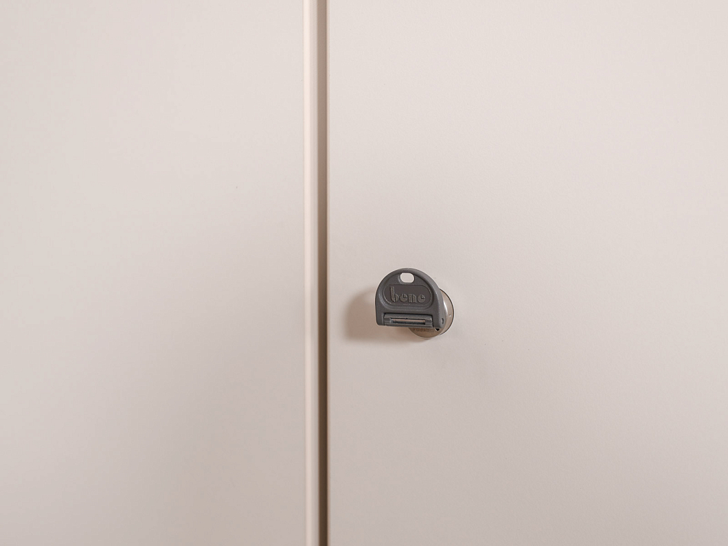 Шкаф для документов Bene ЛДСП Белый Австрия (ШДБ-180525)