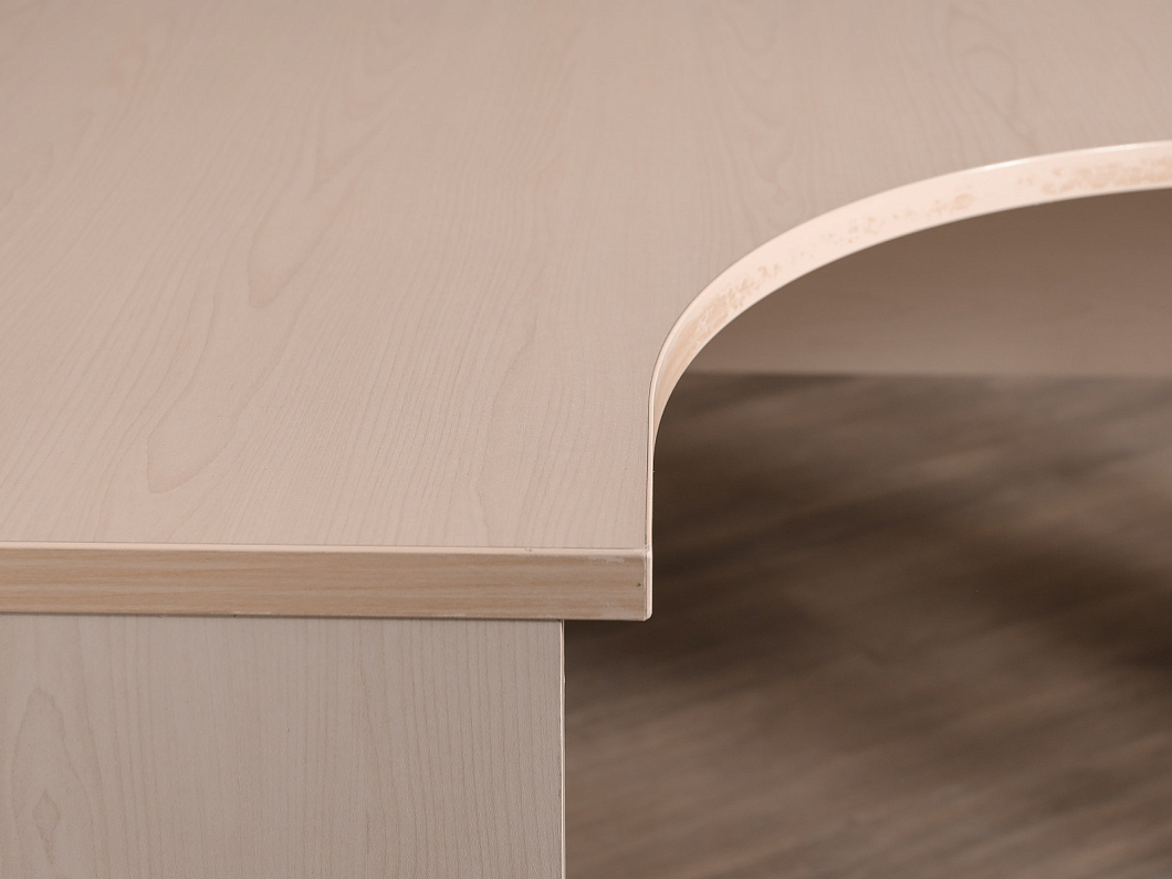 Стол эргономичный ЛДСП Клен (СЭКЛ-0212)