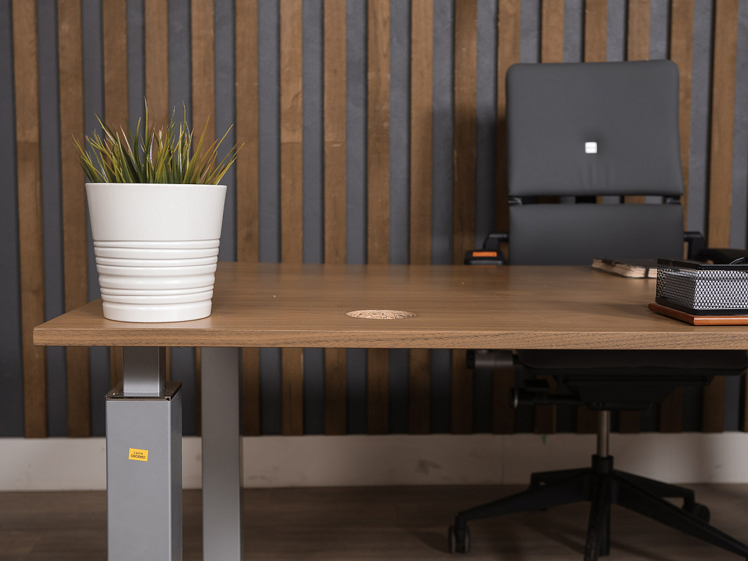 Стол руководителя ЛДСП Ольха (СРОХ-080880)