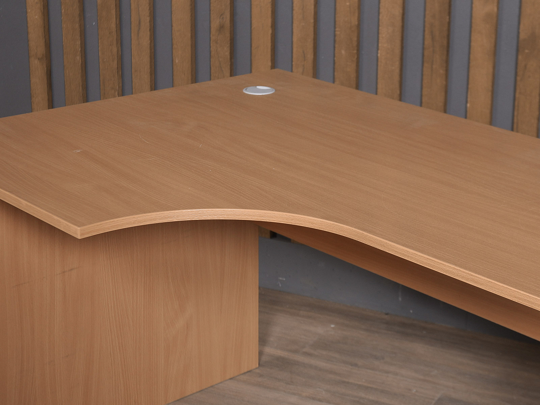 Стол эргономичный ЛДСП Ольха (СПЭОХ-211025) Стол эргономичный ЛДСП Ольха (СПЭОХ-211025)