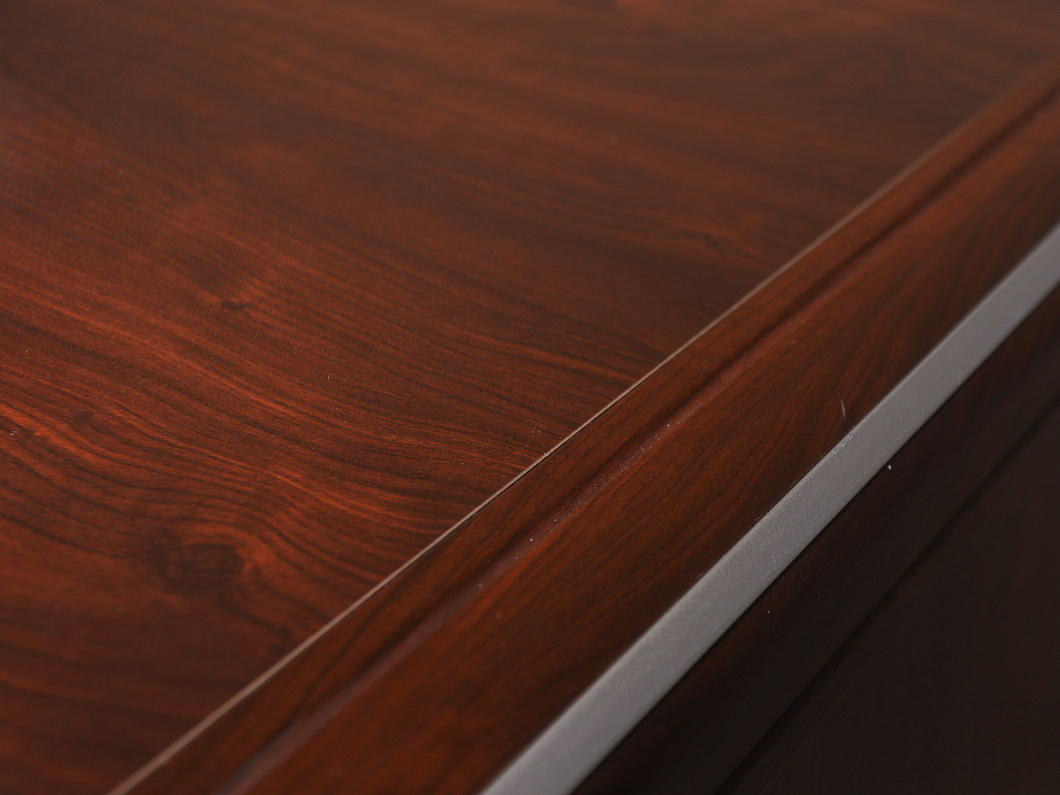 Стол руководителя ЛДСП Махагон (СППМХ-201125)