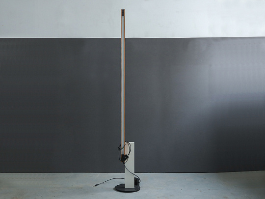 Лампа напольная Дерево Бежевый